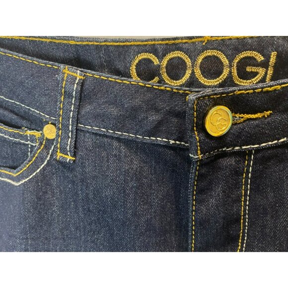 Vintage Coogi Jeans Embellished Embroidered Rainbow Pocket 28 x 32 Y2K Size 5/6 - Picture 5 of 10
